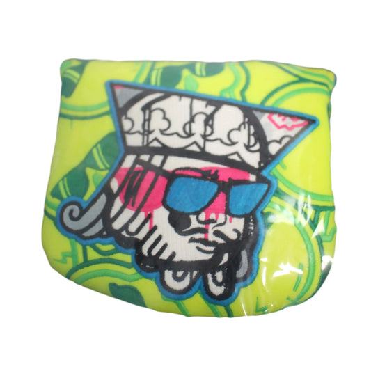 Swag Golf - Recycled King Green/Pink/Blue Mallet Putter Headcover - GOLF LEAGUE