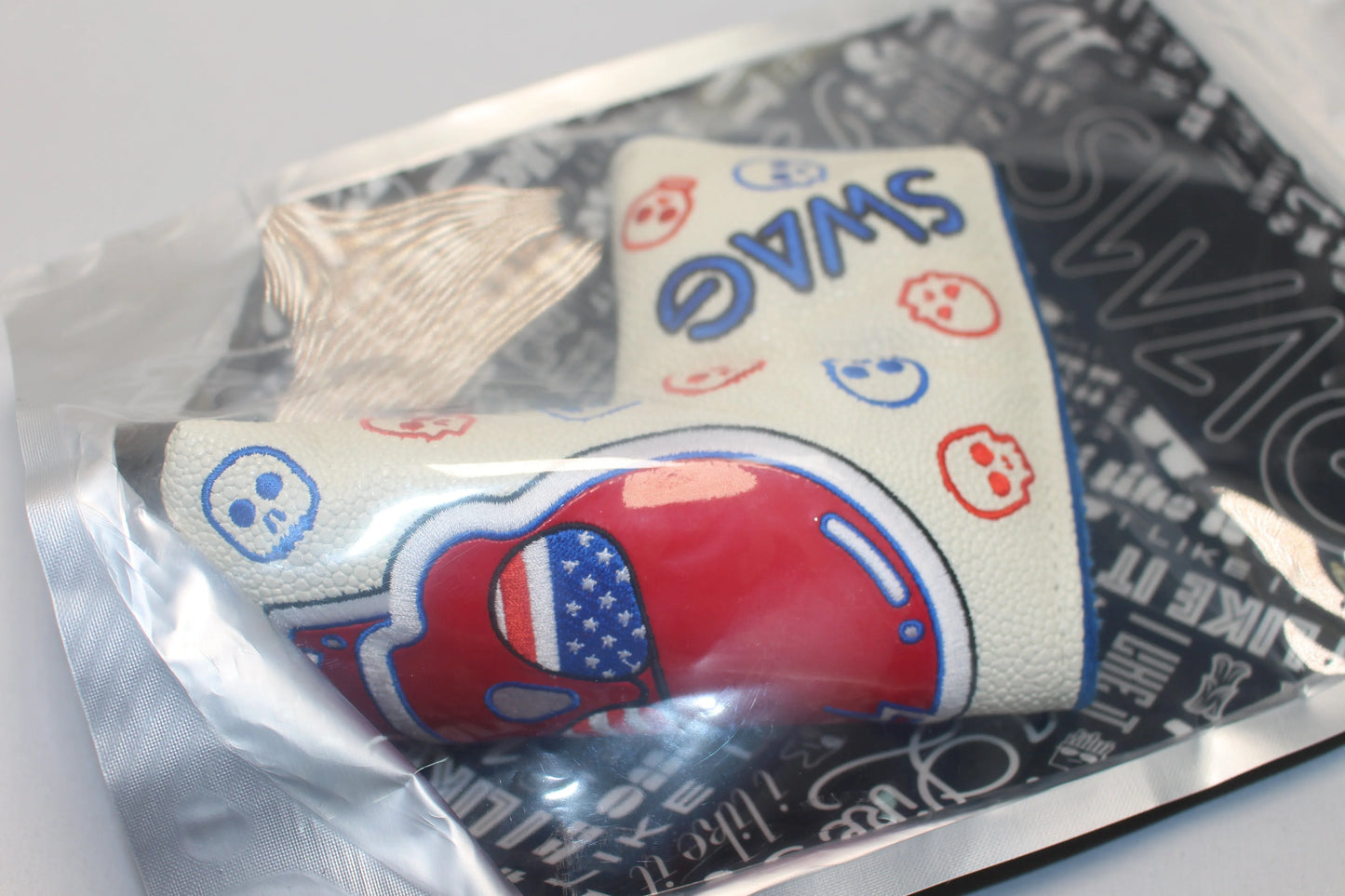 Swag Golf - Skulls USA Glasses Blade Putter Headcover - GOLF LEAGUE