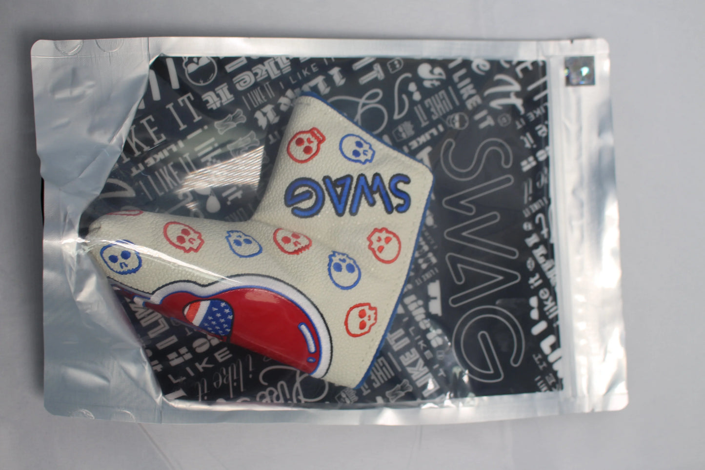 Swag Golf - Skulls USA Glasses Blade Putter Headcover - GOLF LEAGUE