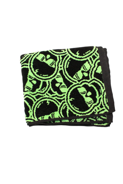 Swag Golf - Stacked Skulls Green/Black Golf Towel - GOLF LEAGUE