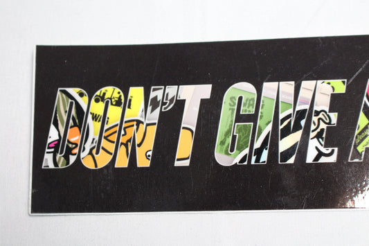 Swag Golf - "Don't Give a Putt" Sticker - GOLF LEAGUE