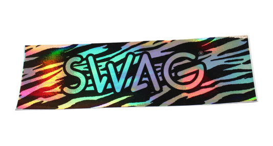 Swag Golf - Chrome Zebra Sticker - GOLF LEAGUE
