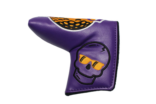 Swag Golf - LA Swag Purple (Lakers) VERY RARE *opened* Blade Putter Headcover - GOLF LEAGUE