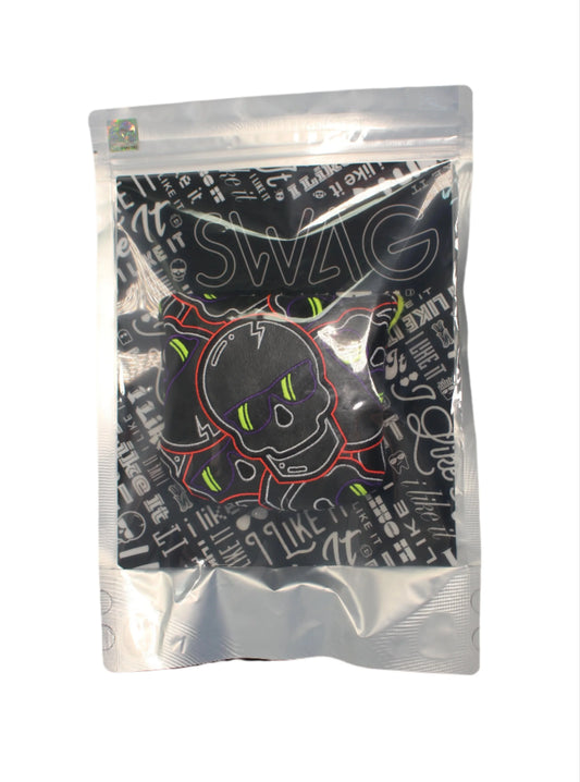 Swag Golf - Skulls Glasses Black/ White/Purple/Red Blade Putter Headcover - GOLF LEAGUE