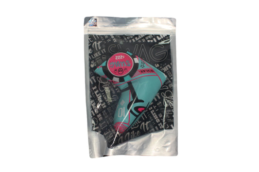 Swag Golf - Flipper (Dolphin) and Poker Chip Light Blue/Pink Blade Putter Headcover - GOLF LEAGUE