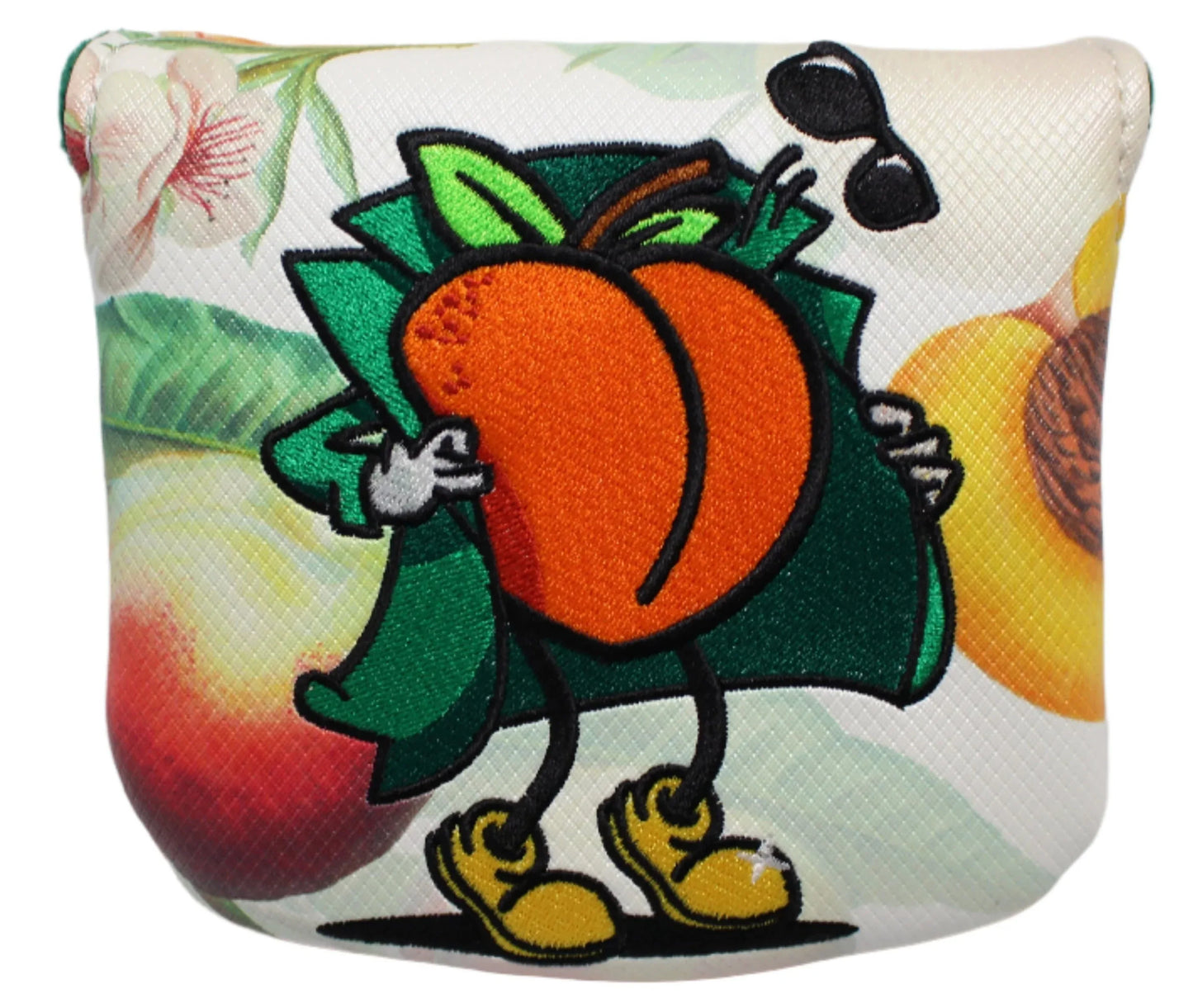 Swag Golf - Peach Flasher Mallet Putter Headcover *opened, no bag* - GOLF LEAGUE