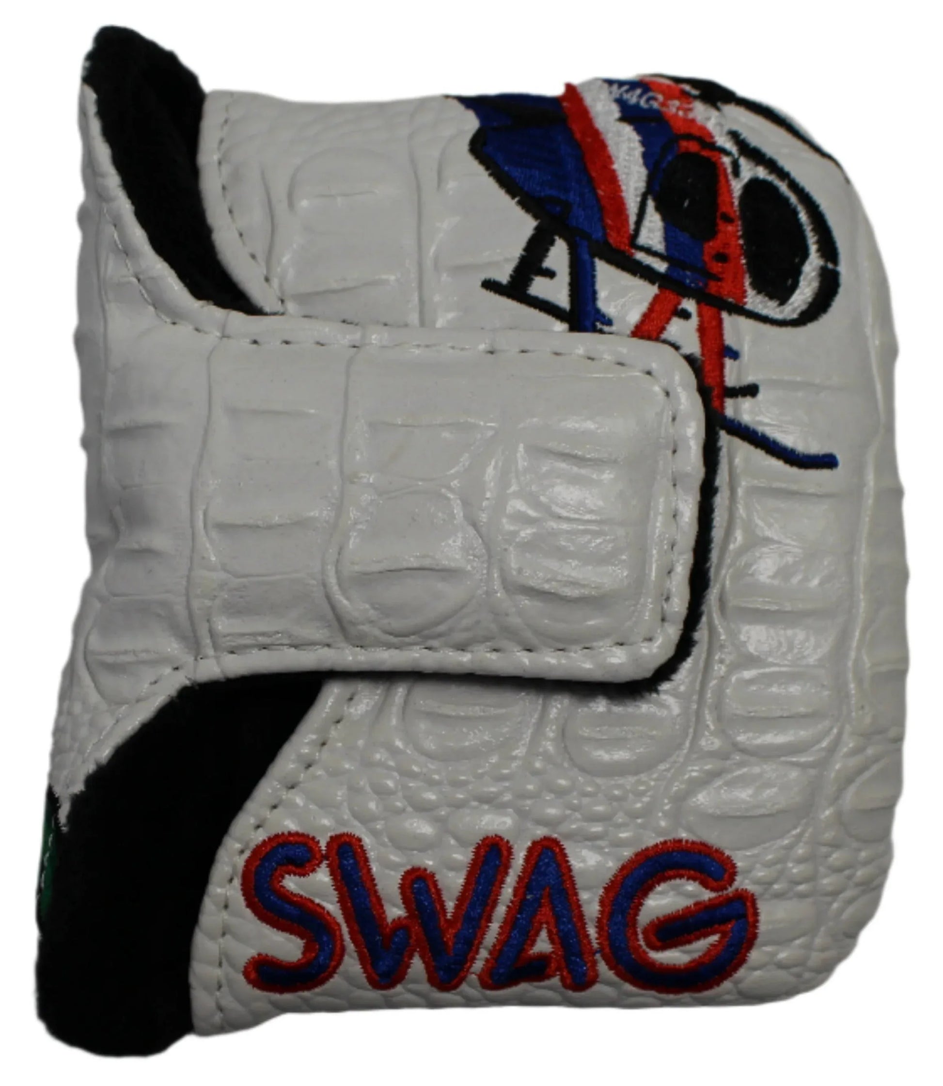 Swag Golf - Private Investigator (Magnum PI) 2.0 White Mallet Putter Headcover *opened, no bag* - GOLF LEAGUE