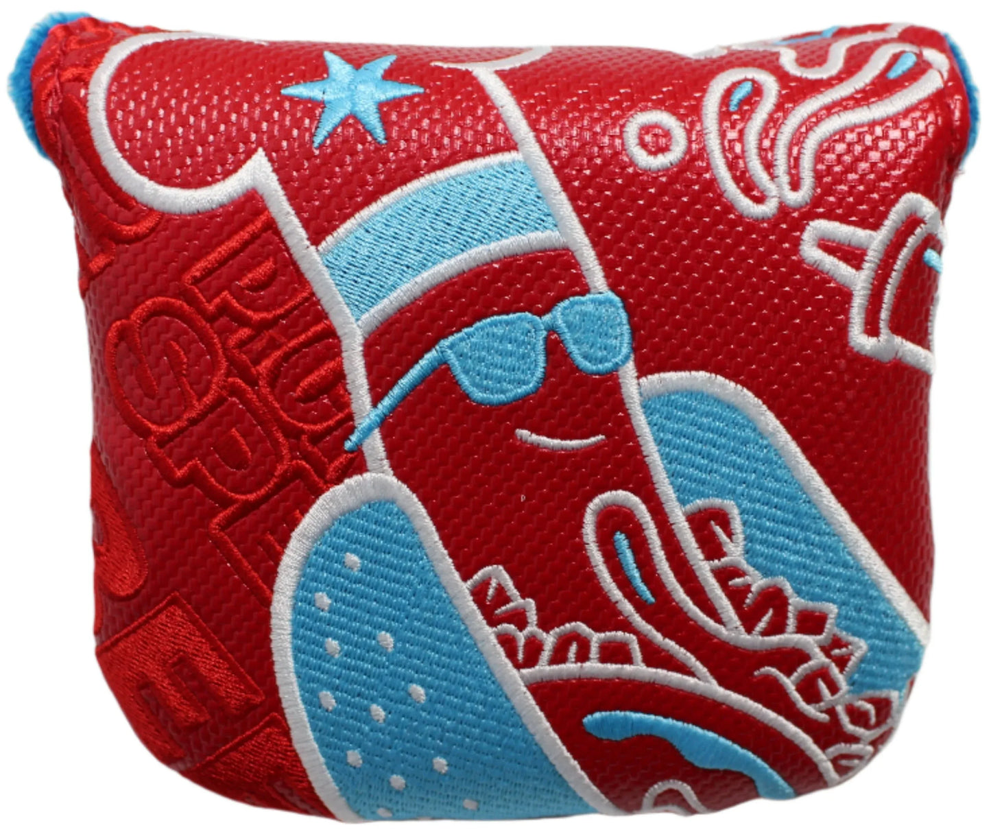 Swag Golf - Red/Blue/White Chicago Style Mallet Putter Headcover *opened, no bag* - GOLF LEAGUE
