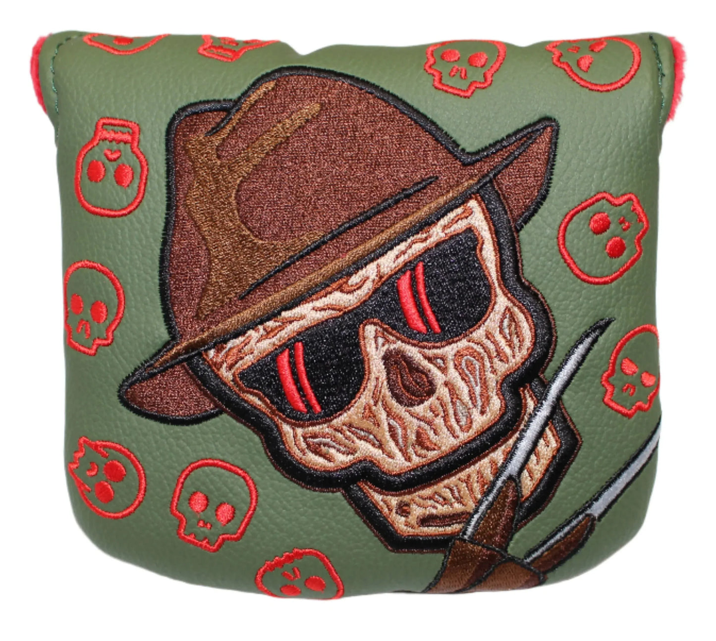 Swag Golf - COTM Freddy Nightmare On Elm Street Mallet Putter Headcover *opened, no bag* - GOLF LEAGUE