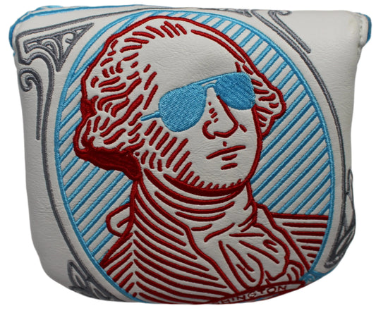 Swag Golf - Gigantic George White Starter Box Mallet Putter Headcover *opened, no bag* - GOLF LEAGUE