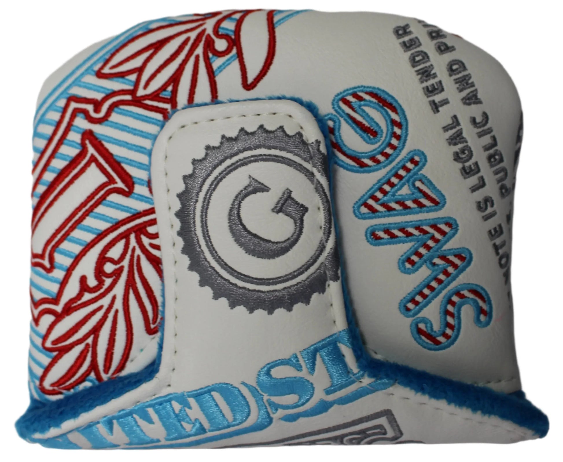 Swag Golf - Gigantic George White Starter Box Mallet Putter Headcover *opened, no bag* - GOLF LEAGUE