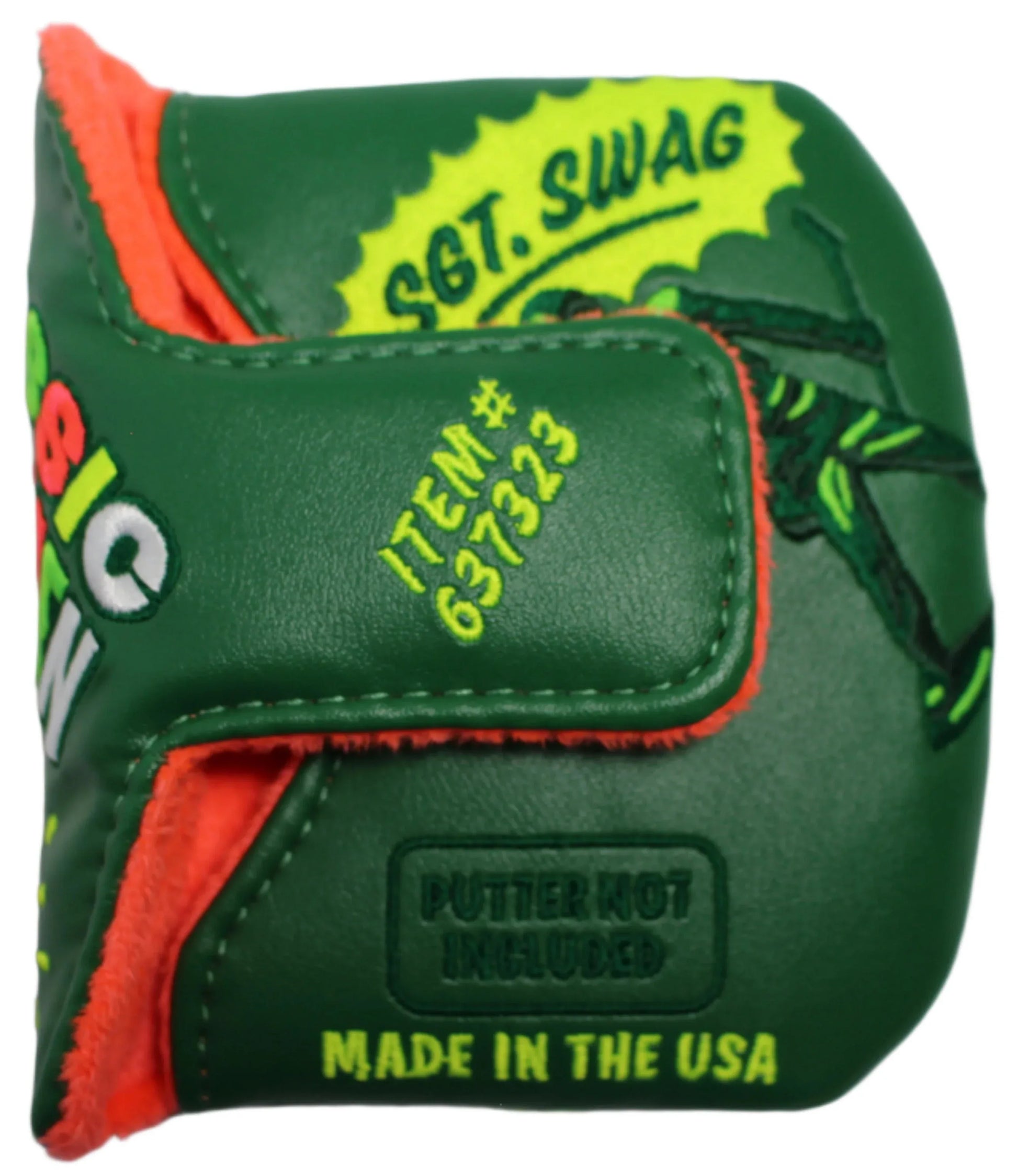 Swag Golf - Arnie Men 2.0 Mallet Putter Headcover 2.0 *opened, no bag* - GOLF LEAGUE