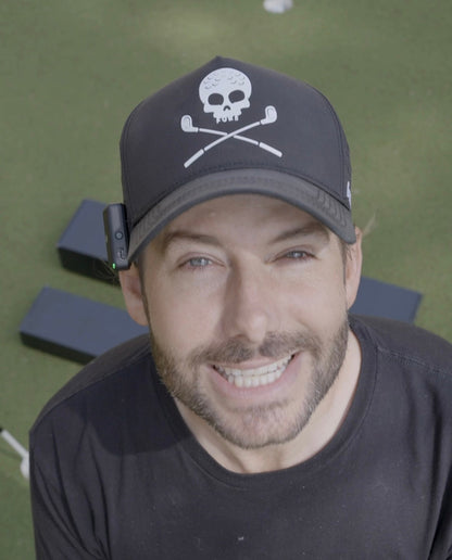 Bad Cards Curved-Brim Hat with Laser-cut Back