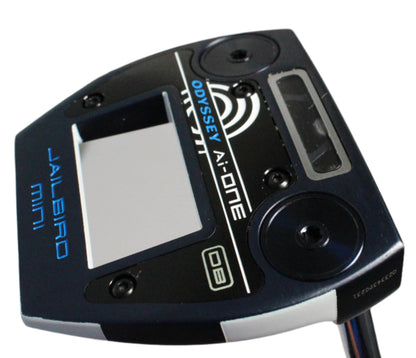 Pre-Owned Odyssey Ai-One JailBird Mini DB Mallet Putter W/ SL Stroke Labs (34 Inch) Shaft (Mint)