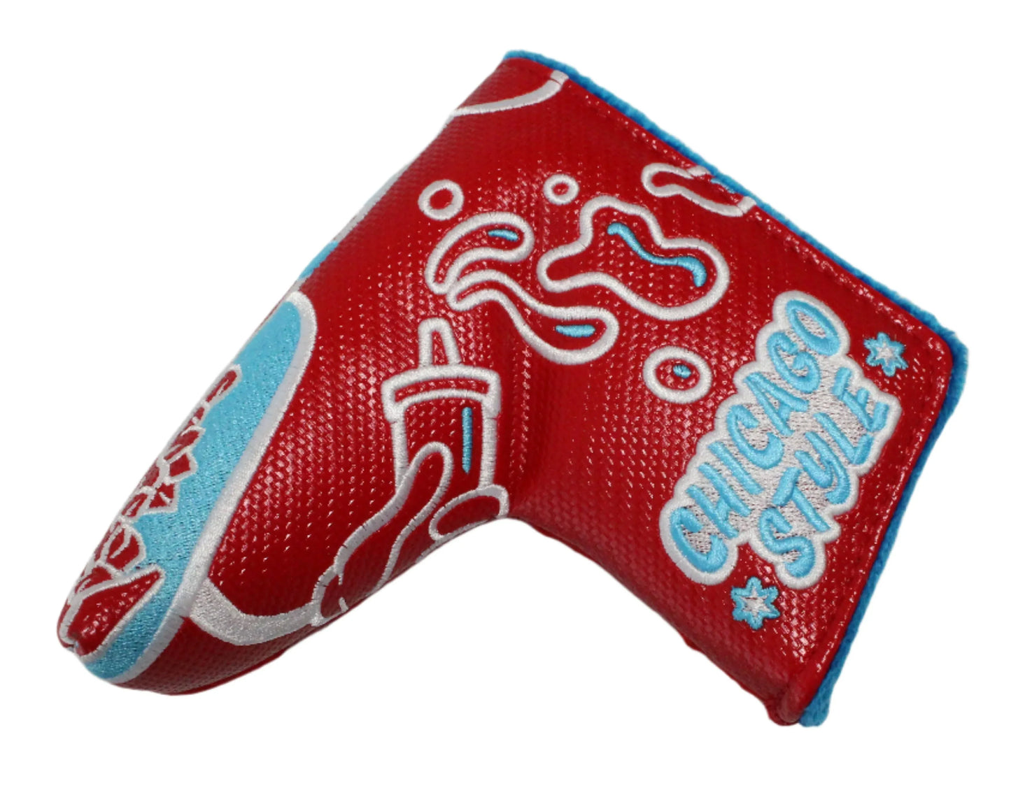 Swag Golf - Chicago Style Blade Putter Headcover *opened, no bag* - GOLF LEAGUE
