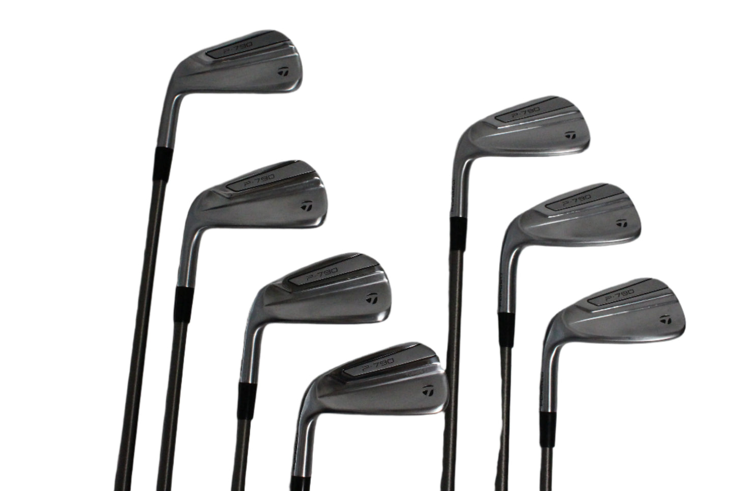 Pre-Owned Taylormade P790: 4-PW Iron Set W/ Steelfiber fc 90 cw (Stiff) Shafts (+1.5 Inches Long) (Above Average)