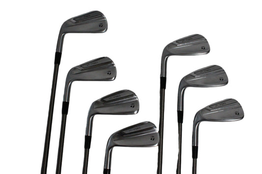 Pre-Owned Taylormade P790: 4-PW Iron Set W/ Steelfiber fc 90 cw (Stiff) Shafts (+1.5 Inches Long) (Above Average)