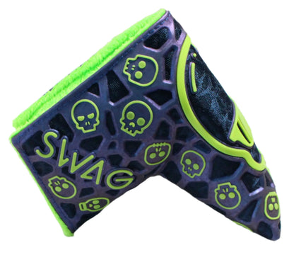 Swag Golf - Lunar Skull Blade Putter Headcover *opened, no bag* - GOLF LEAGUE