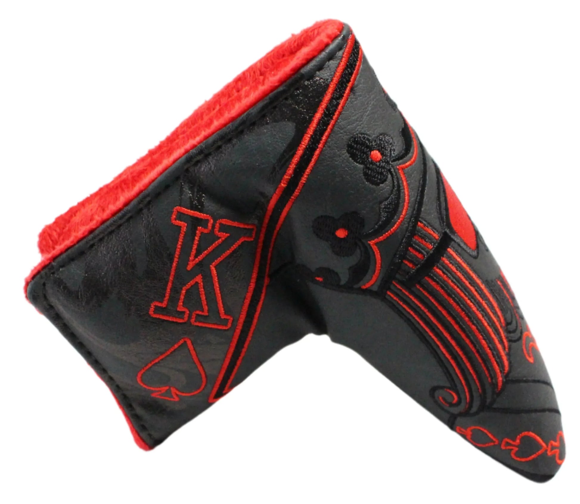 Swag Golf - Swag King Red/Black Blade Putter Headcover *opened, no bag* - GOLF LEAGUE