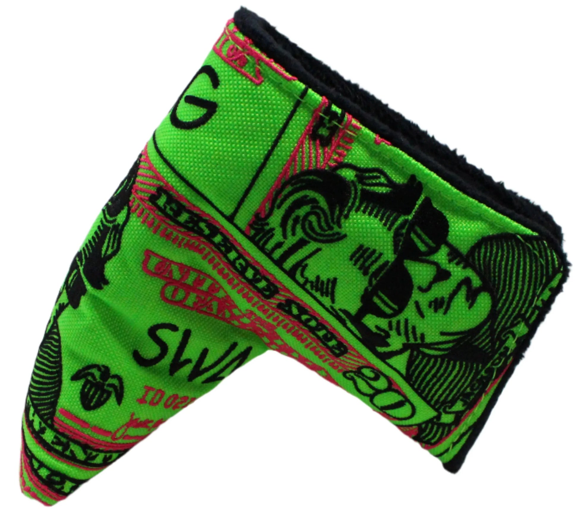 Swag Golf - Almighty Dollar 5.0 Andrew Jackson Blade Putter Headcover *opened, no bag* - GOLF LEAGUE