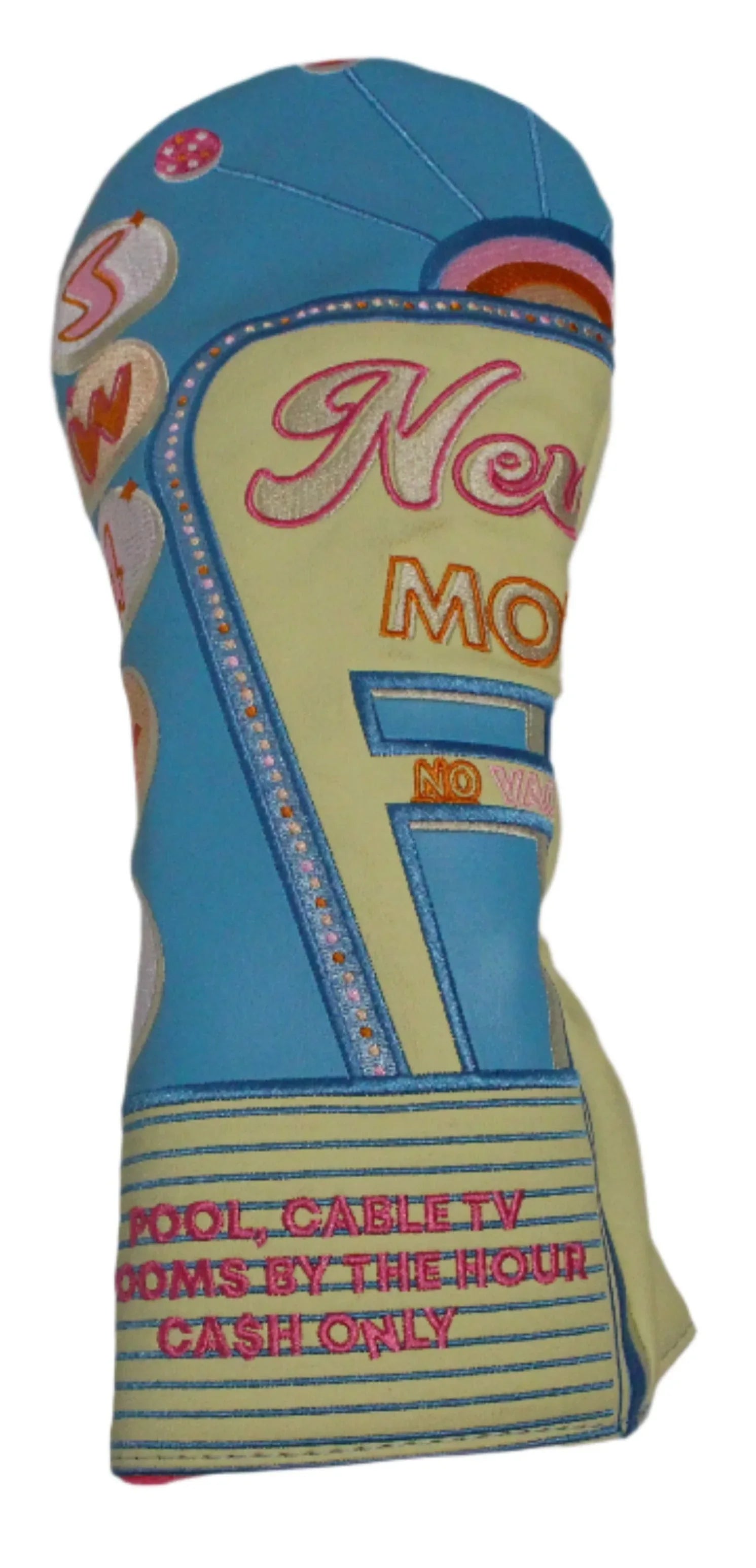 Swag Golf - Never Lag Motel Palm Springs Driver Headcover *opened, no bag* - GOLF LEAGUE