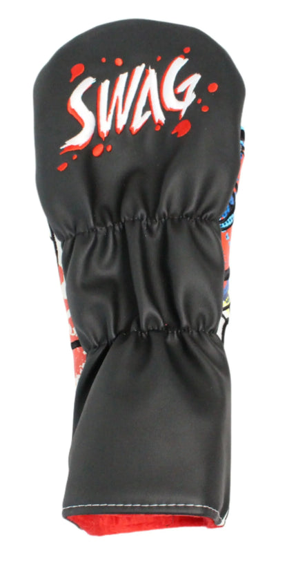 Swag Golf - Slasher Royalty "Ski Mask" Driver Headcover *opened, no bag* - GOLF LEAGUE