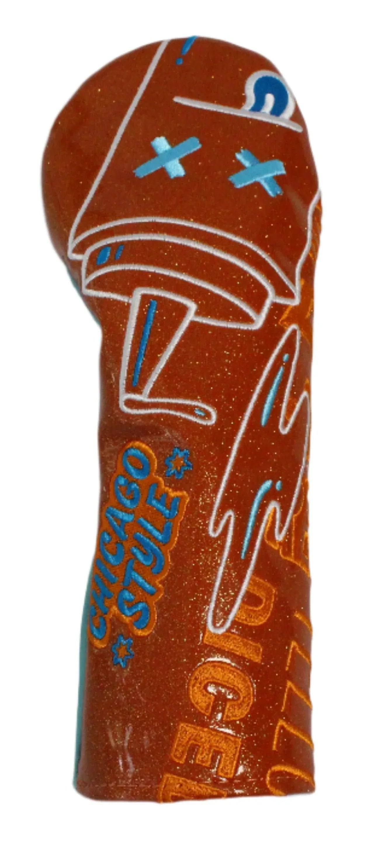 Swag Golf - Mandarin Jumbo Dog Driver/Wood Headcover Set *opened, no bag* - GOLF LEAGUE