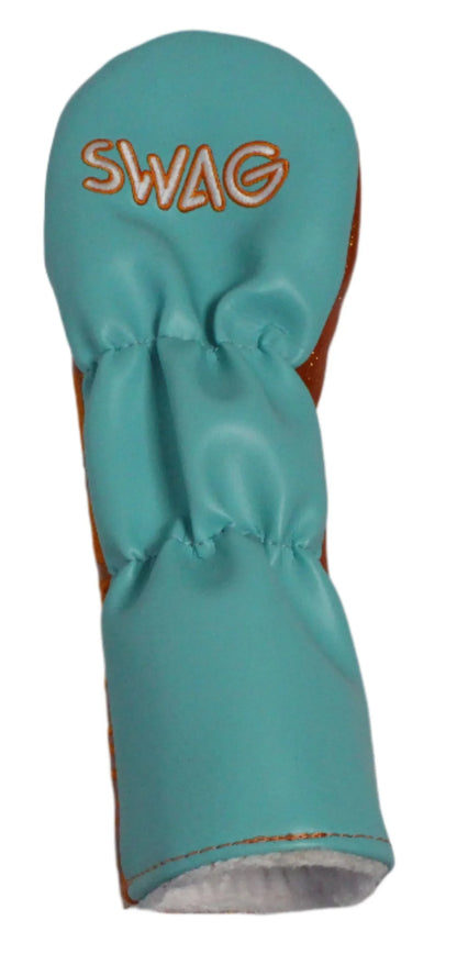 Swag Golf - Mandarin Jumbo Dog Driver/Wood Headcover Set *opened, no bag* - GOLF LEAGUE