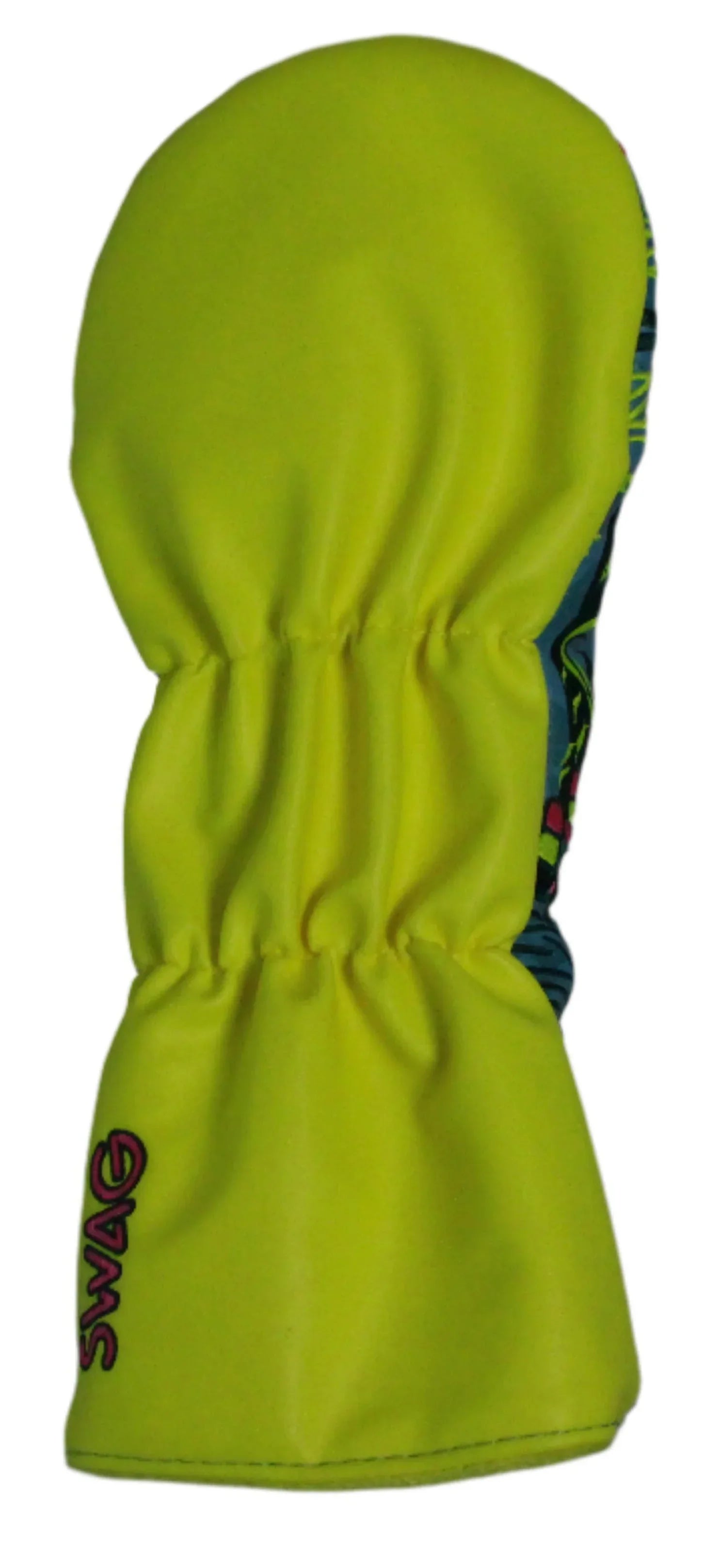 Swag Golf - Benjamin Franklin Candy King Yellow/Blue/Pink Driver Headcover *opened, no bag* - GOLF LEAGUE