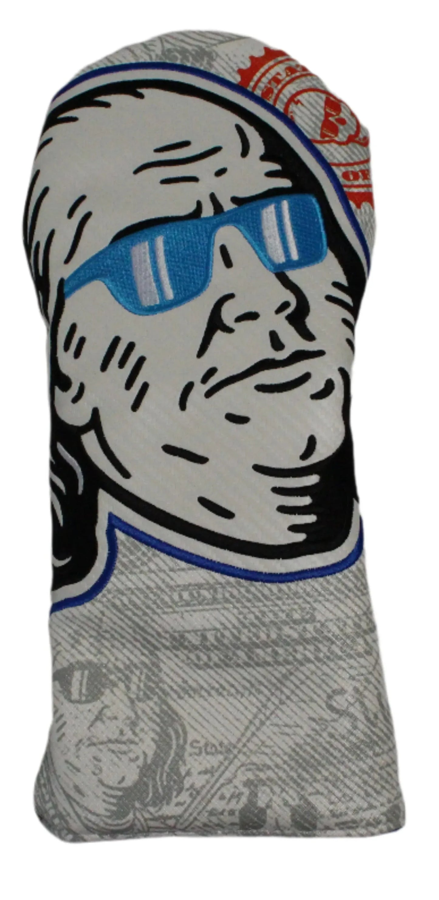 Swag Golf - Shaded Benjamin Franklin COTM Driver Headcover *opened, no bag* - GOLF LEAGUE