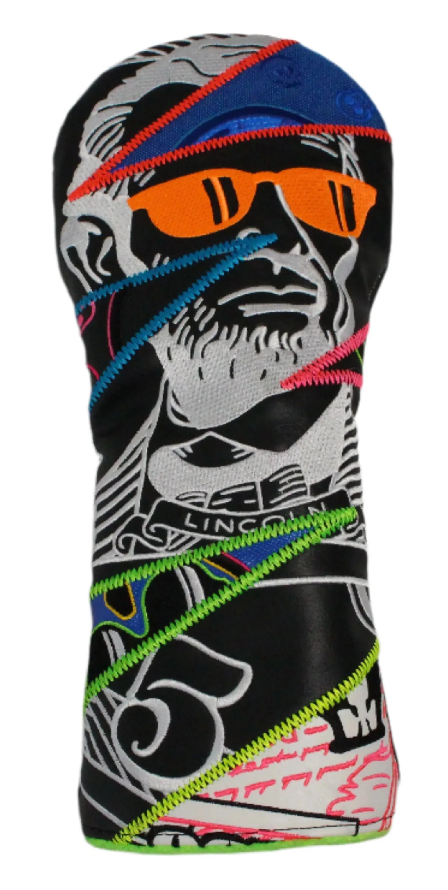 Swag Golf - Recycled Abe Lincoln Driver Headcover *opened, no bag* - GOLF LEAGUE