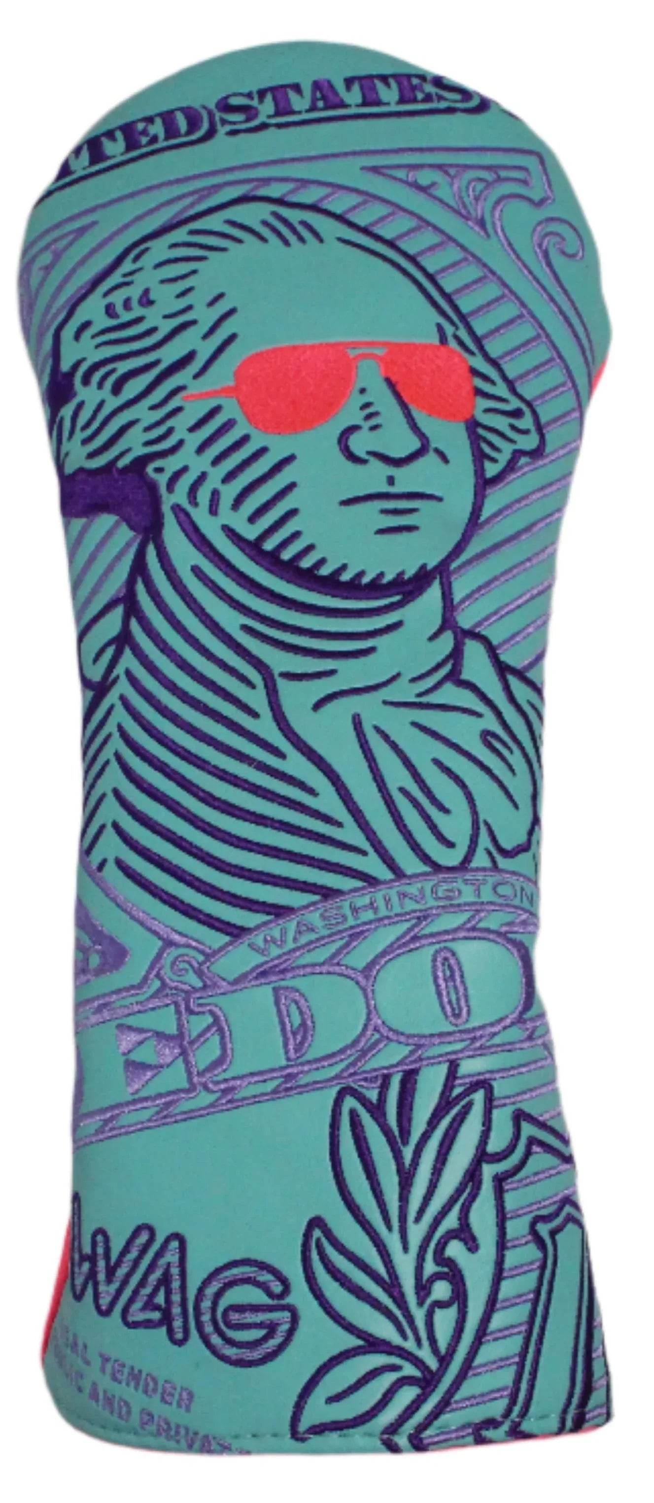 Swag Golf - Bubblegum Gigantic George Driver Headcover *opened, no bag* - GOLF LEAGUE