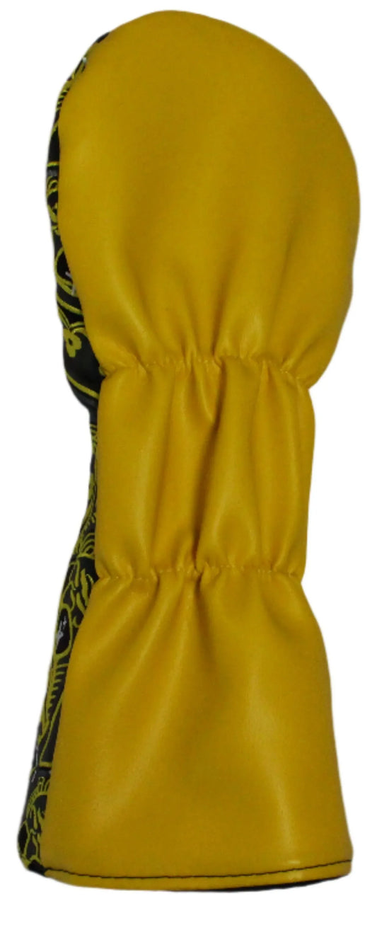 Swag Golf - Gold Shiny King Driver Headcover *opened, no bag* - GOLF LEAGUE