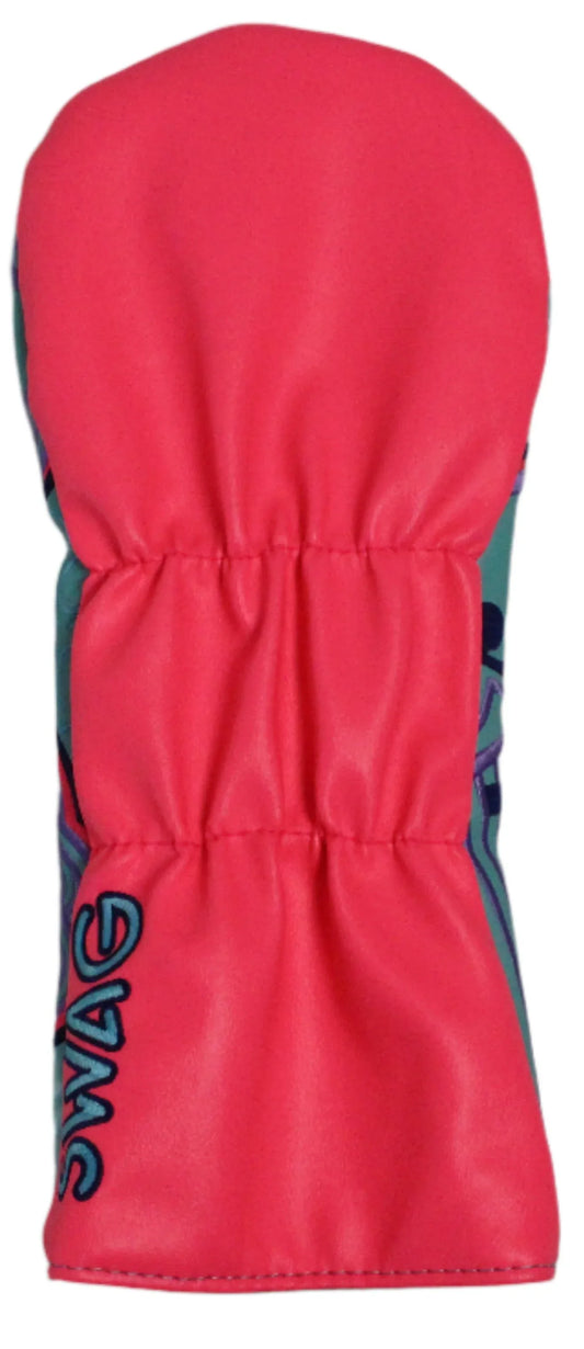 Swag Golf - Bubblegum Royalty Driver Headcover *opened, no bag* - GOLF LEAGUE