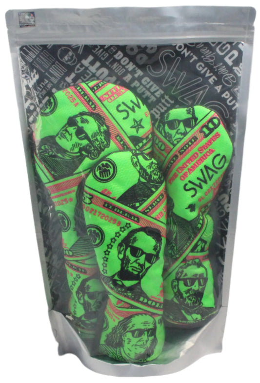 Swag Golf - Almighty Dollar 5.0 Fairway Wood Headcover Set - GOLF LEAGUE