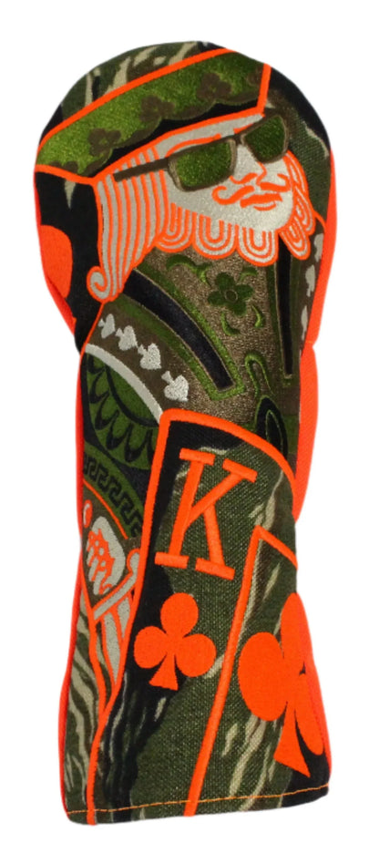 Swag Golf - Swag King COTM Green/Black/Orange Fairway Wood Headcover *opened, no bag* - GOLF LEAGUE