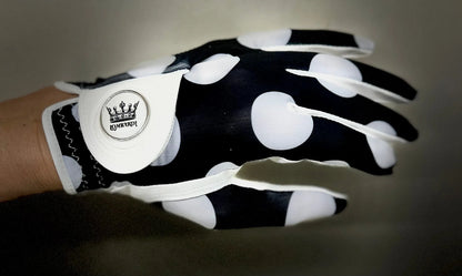 Lombardi Women’s Golf Glove - Polka Dot - GOLF LEAGUE