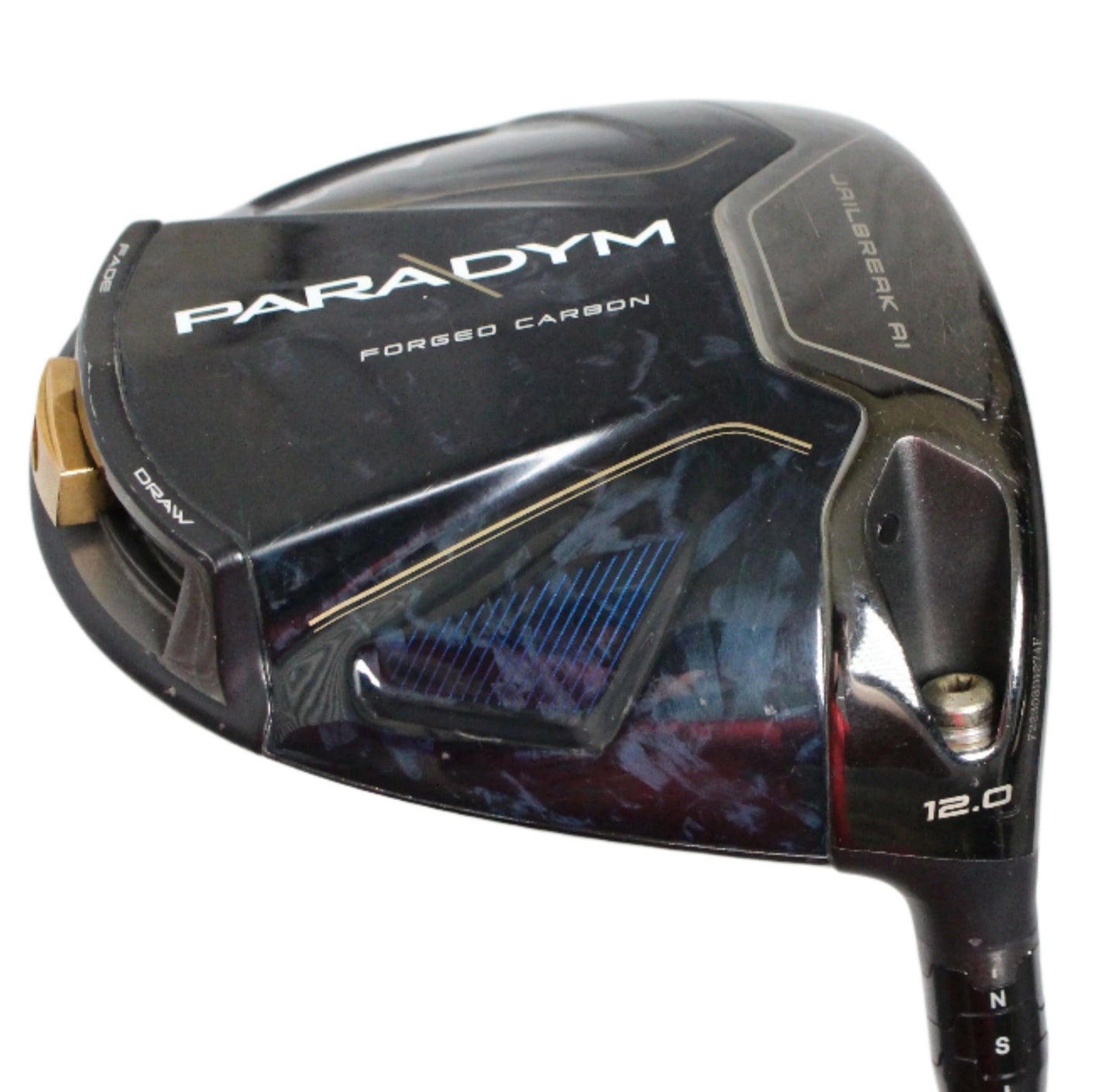 Pre-Owned Callaway Paradym: Driver (12.0) W/ Hzrdus 5.5 (Regular) (45 Inch) Shaft (Above Average)
