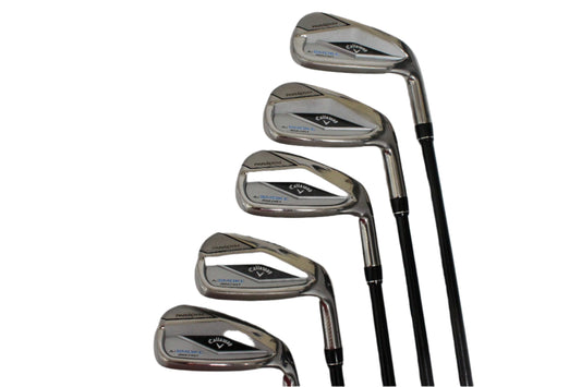Pre-Owned Callaway Ai Smoke Max Fast: 7-PW, SW Iron Set W/ Tense 40 R2 ( Senior) Graphite Shafts (Average)