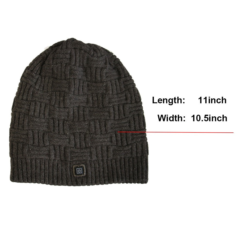 Heated Thermal Hat – USB-Powered Winter Headgear