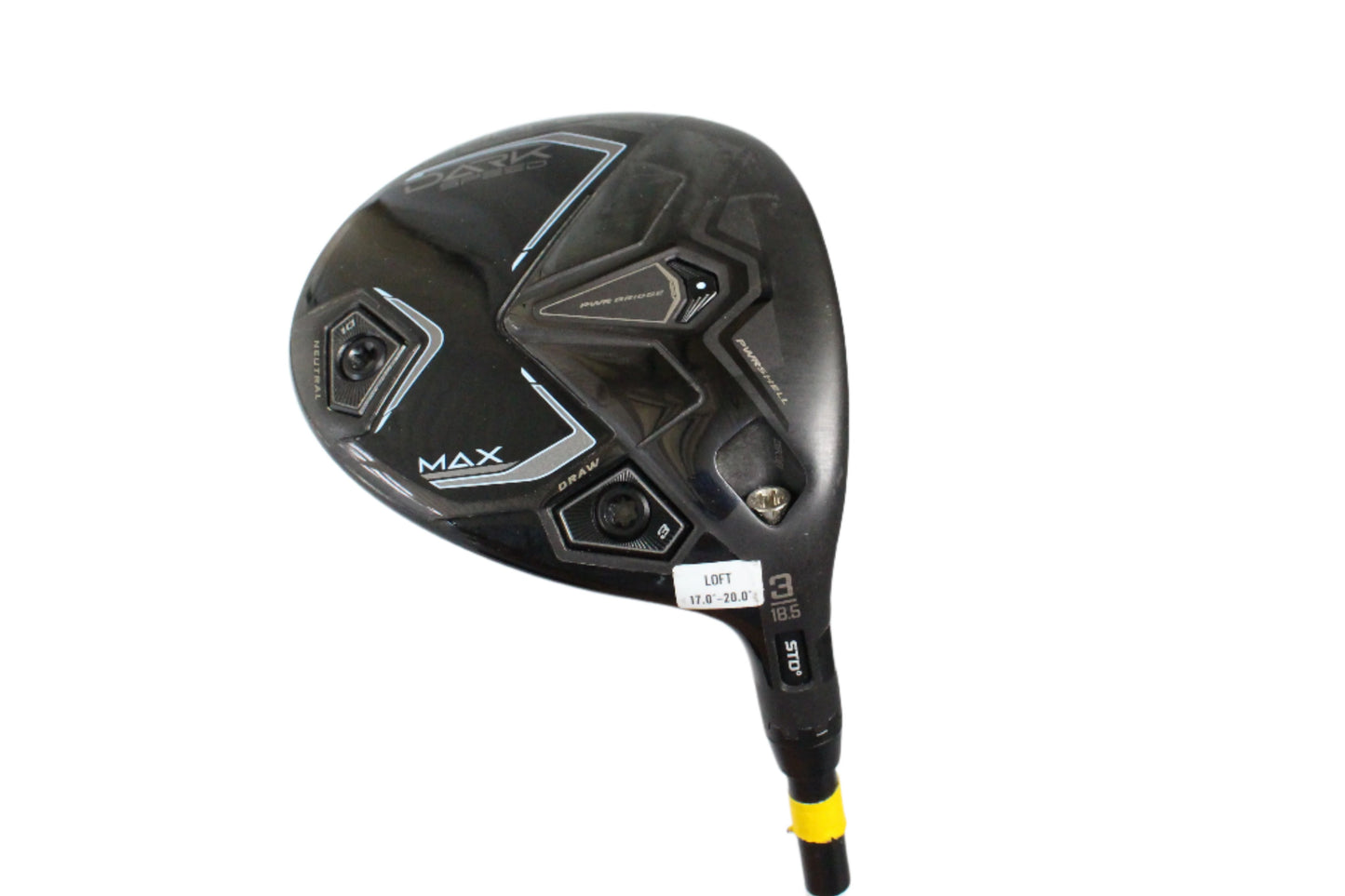 Pre-Owned Cobra Dark Speed: 3 Fairway Wood (18.5) W/ Helium 4F1 (Womens) (41 Inch) Shaft (Above Average)