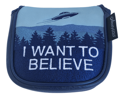 Ai-ONE Square 2 Square Max Center-Shafted Putter Cover by ReadyGOLF - I Want to Believe