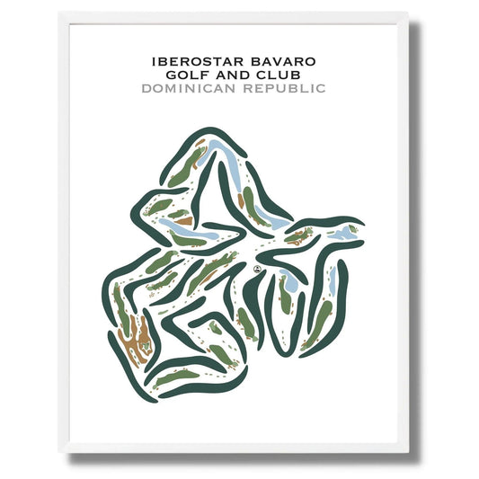 Iberostar Bavaro Golf & Club, Dominican Republic - Printed Golf Courses