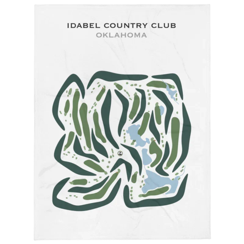 Idabel Country Club, Oklahoma - Printed Golf Courses
