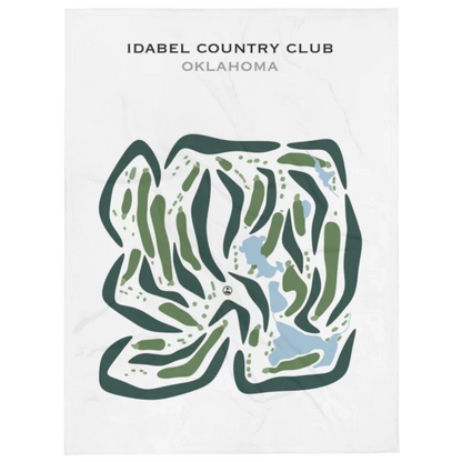 Idabel Country Club, Oklahoma - Printed Golf Courses