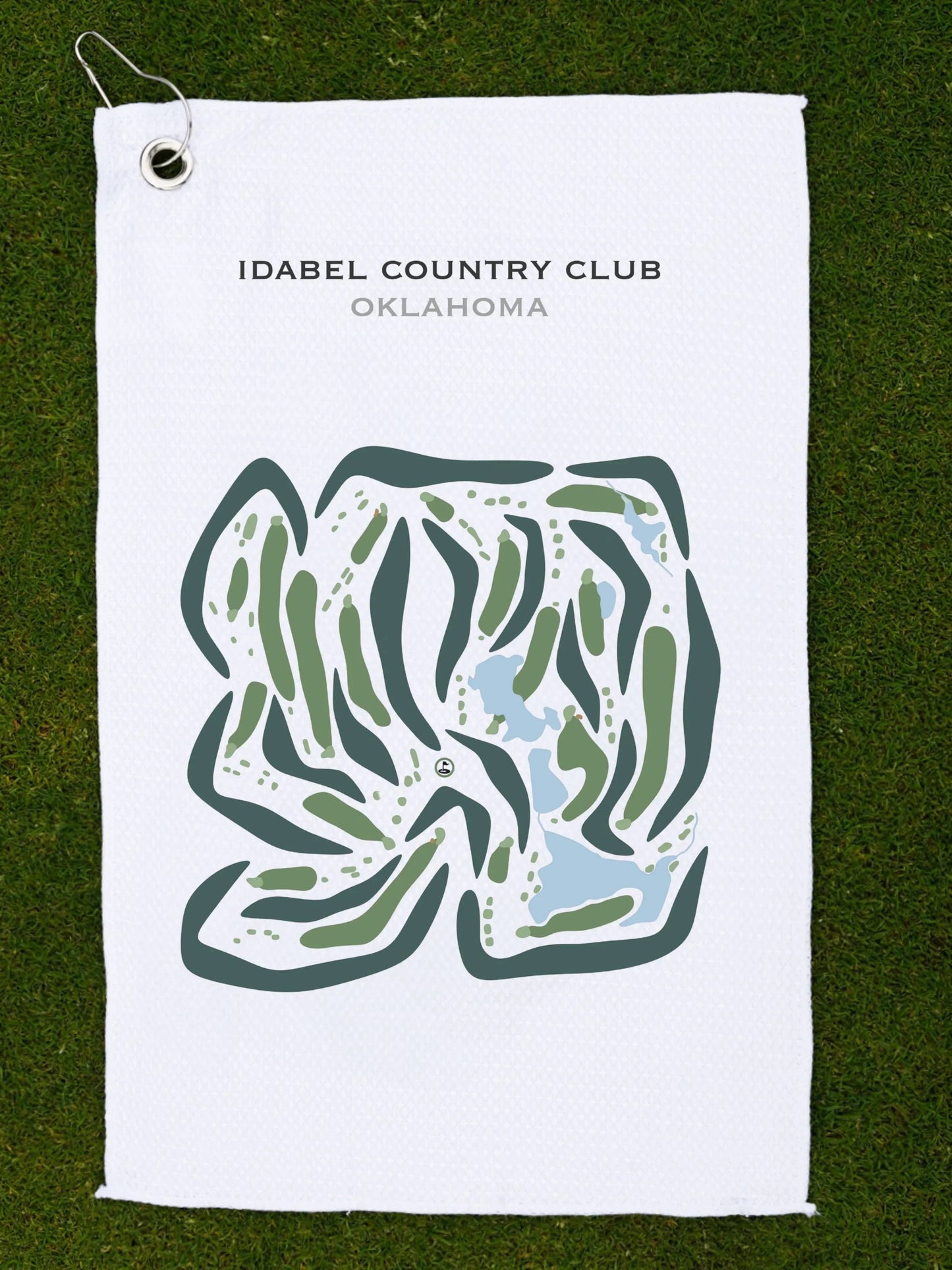 Idabel Country Club, Oklahoma - Printed Golf Courses