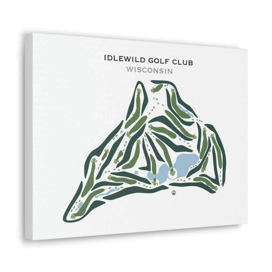 Idlewild Golf Club, Wisconsin - Printed Golf Courses