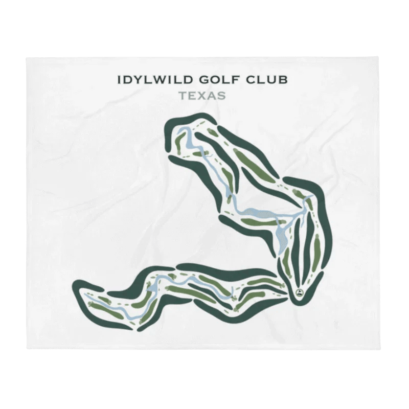 Idylwild Golf Club, Texas - Printed Golf Courses