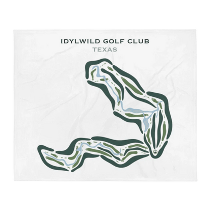 Idylwild Golf Club, Texas - Printed Golf Courses