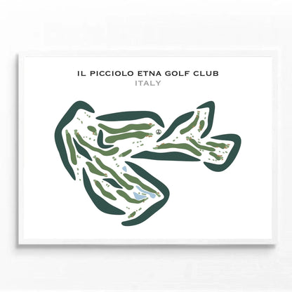 Il Picciolo Etna Golf Resort, Italy - Printed Golf Courses